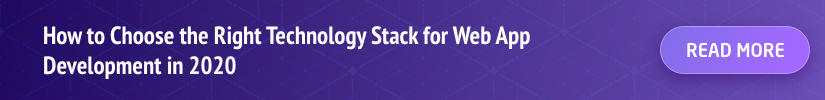 Stack for Web App Development in 2020