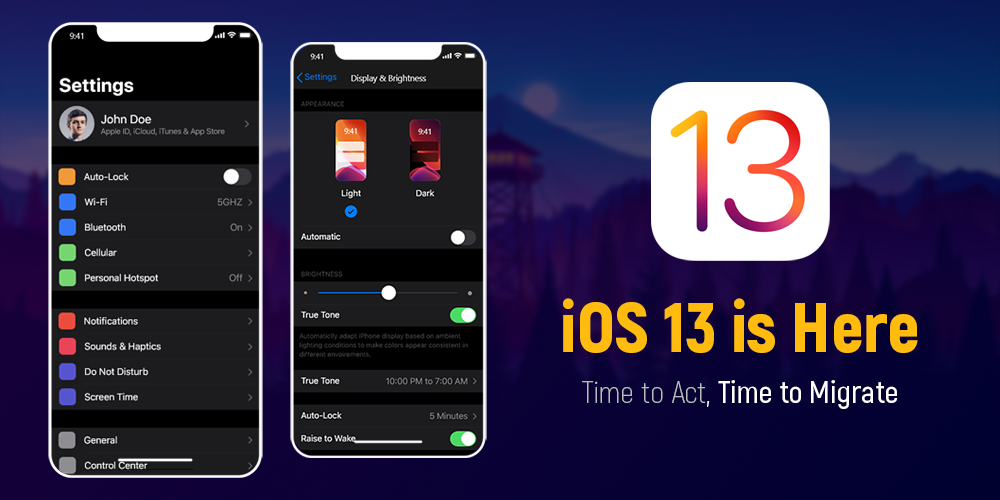 Five Reasons Why You Should Migrate Enterprise iPhone App to iOS 13