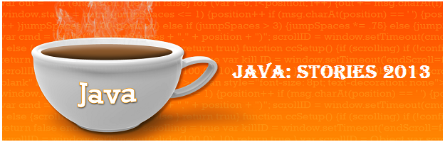 Java: Stories 2013