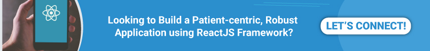 ReactJS Patient Care Quality in Healthcare - CTA-1