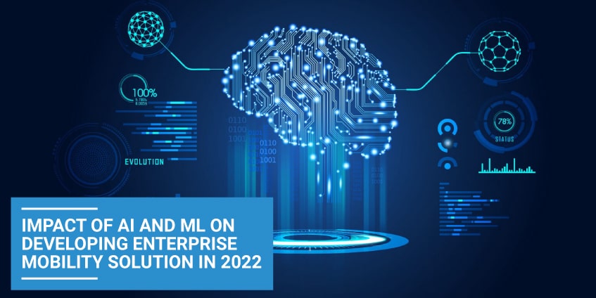 Impact of AI and ML on Developing Enterprise Mobility Solution in 2022