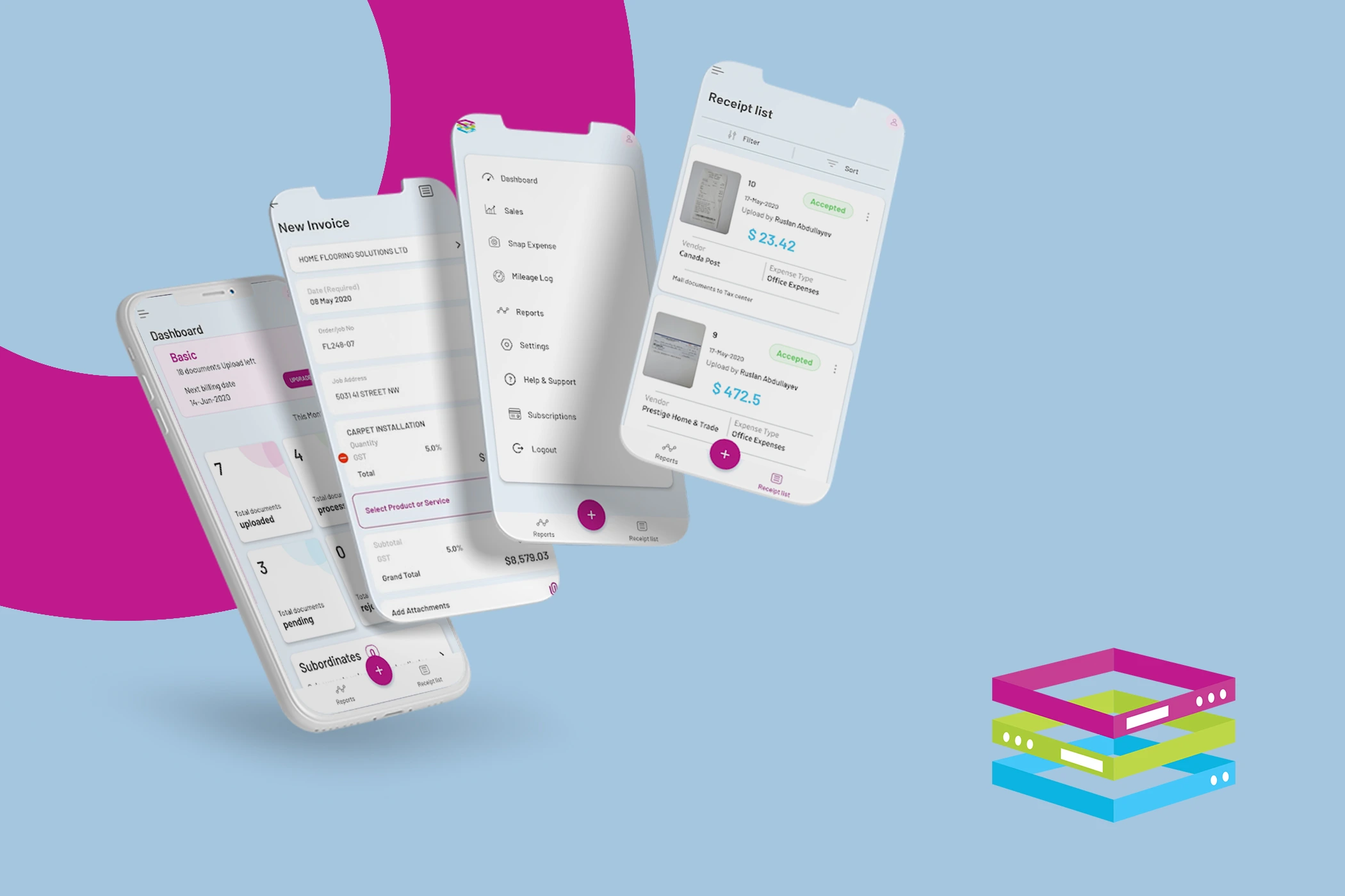 Receipt Depot (Book Management App)