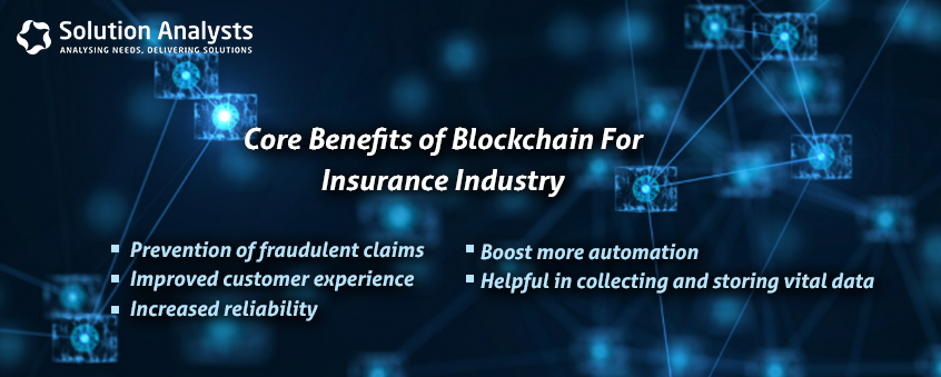 benefits of blockchain for insurance industry