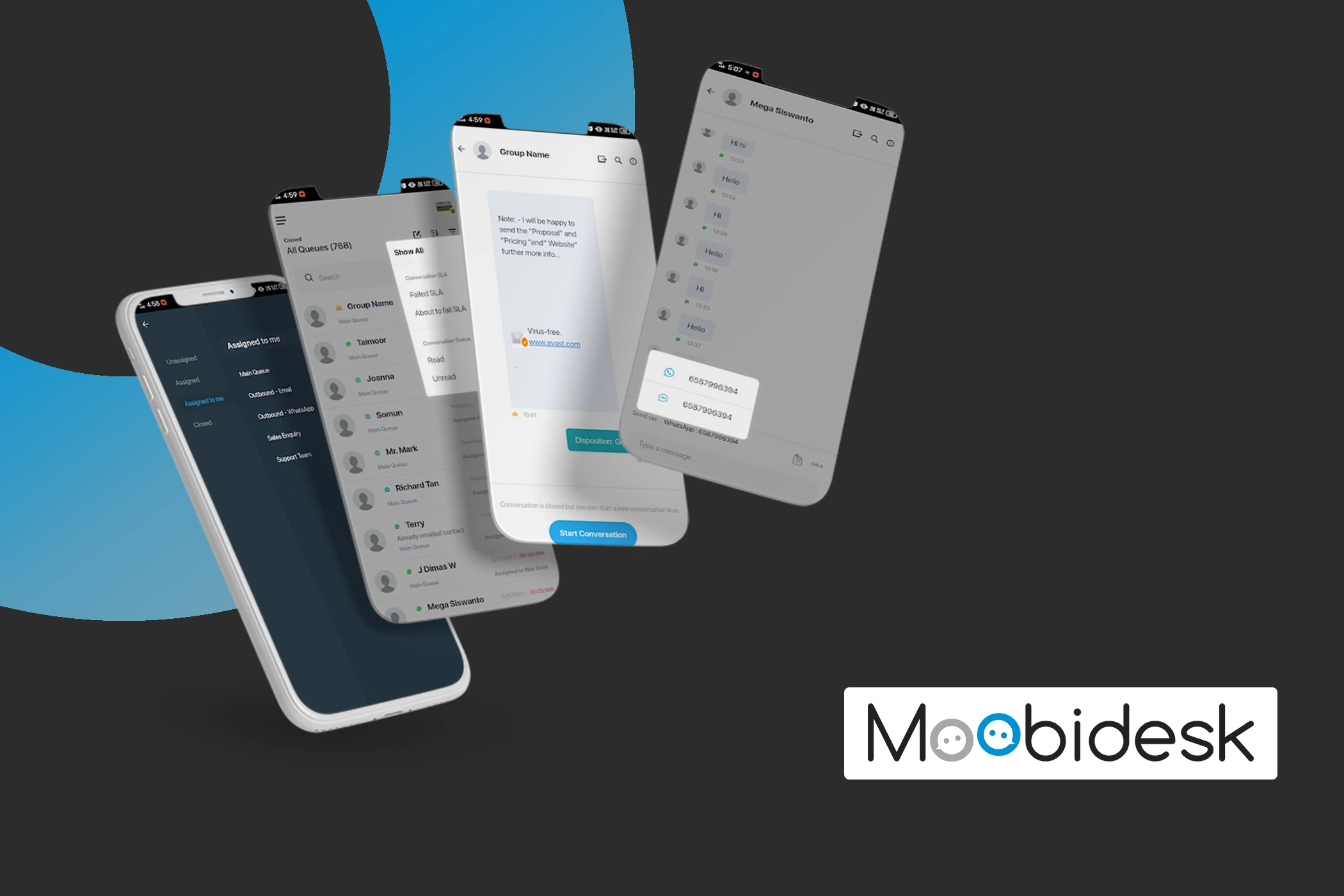 Moobidesk (Communication App)