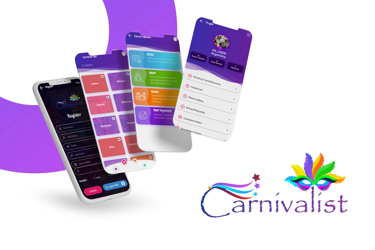 Carnivalist (Social Event App)