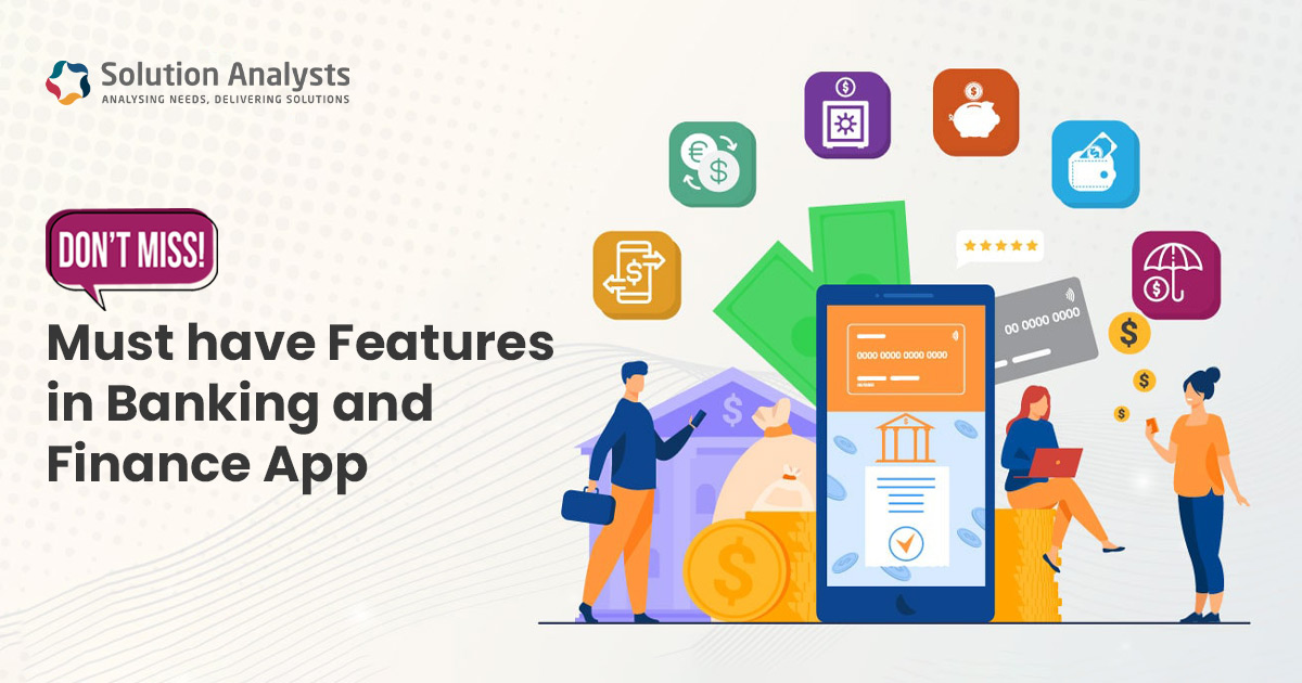 Features in Banking and Finance App