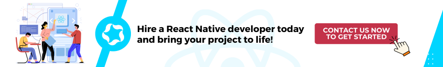 hire React Native developers - CTA