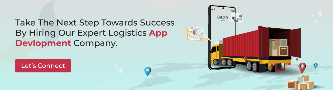 CTA for Logistics app development