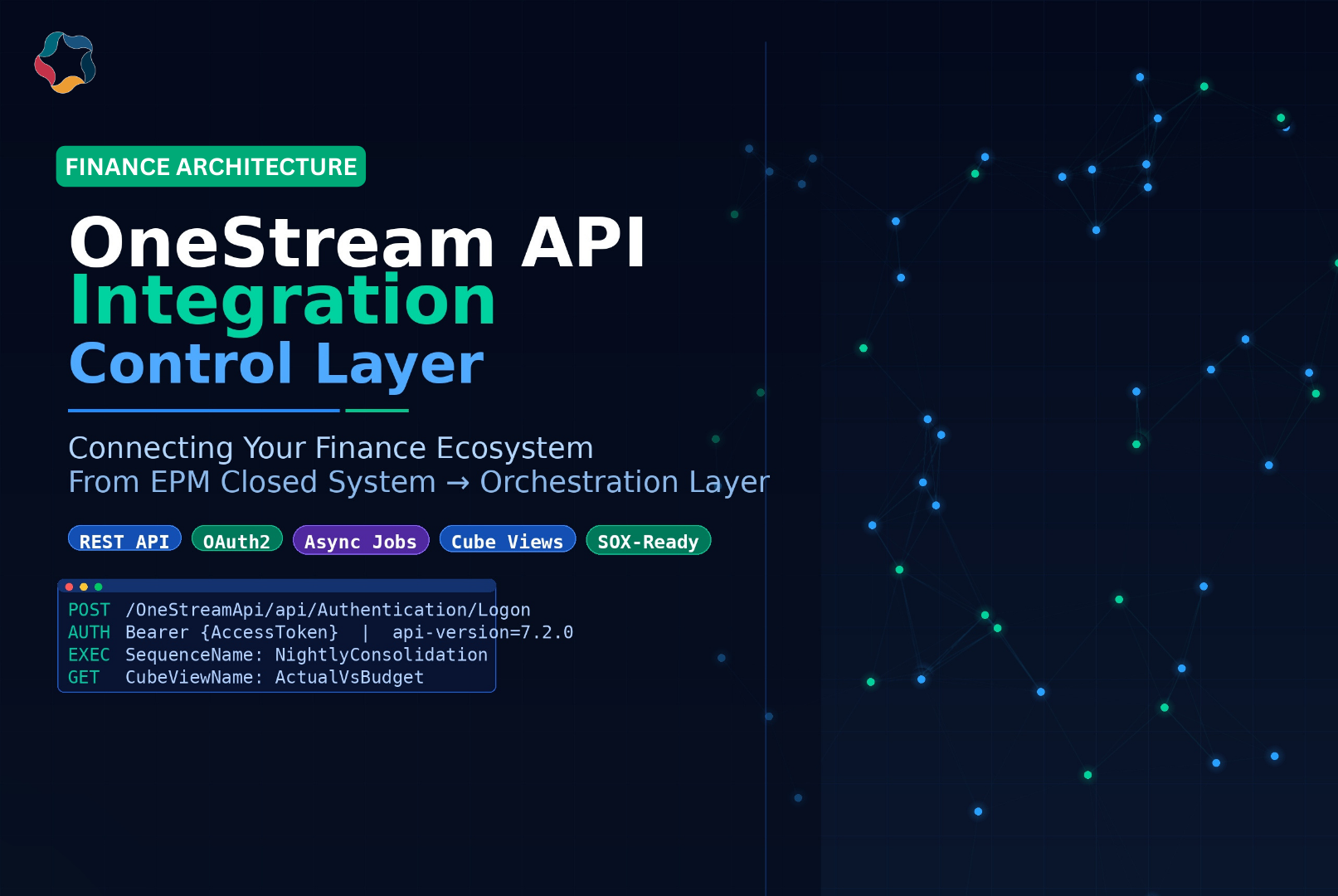 OneStream API: Connecting Your Finance Ecosystem